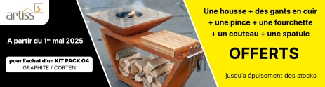 Offre ARTISS Pack Brasero G4