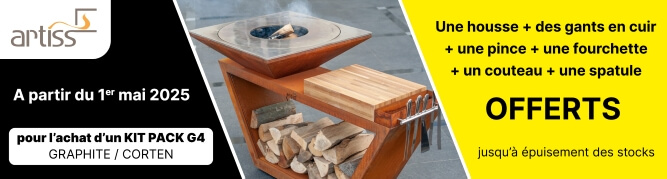 Offre ARTISS Pack Brasero G4