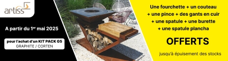 Offre ARTISS Pack Brasero G5