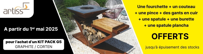 Offre ARTISS Pack Brasero G5