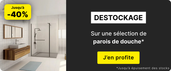 Destockage parois de douche