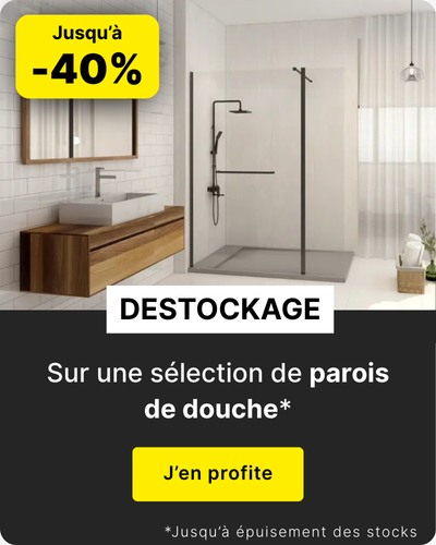 Destockage parois de douche