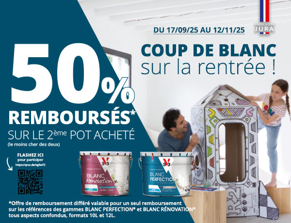 Offre de remboursement V33 grands blancs