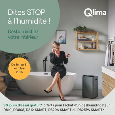 offre dehumidificateur qlima