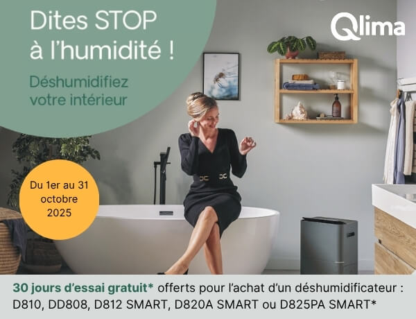 offre dehumidificateur qlima