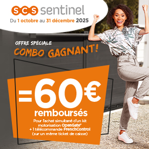 Offre de remboursement SCS Sentinel