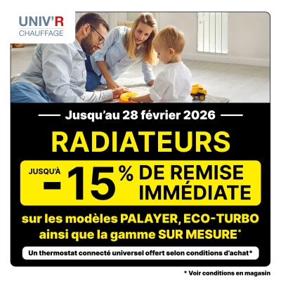 UNIV'R CHAUFFAGE Offre remise exceptionnelle hiver 2025