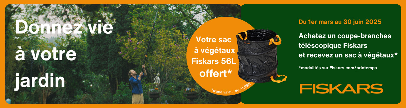 Offre FISKARS Jardin printemps 2025