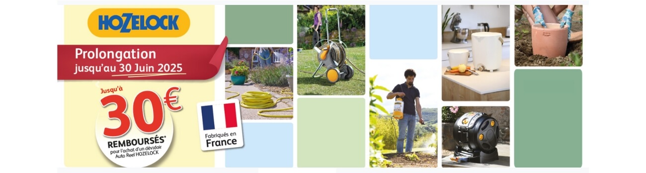 offre de remboursement hozelock produit fabriqué en France