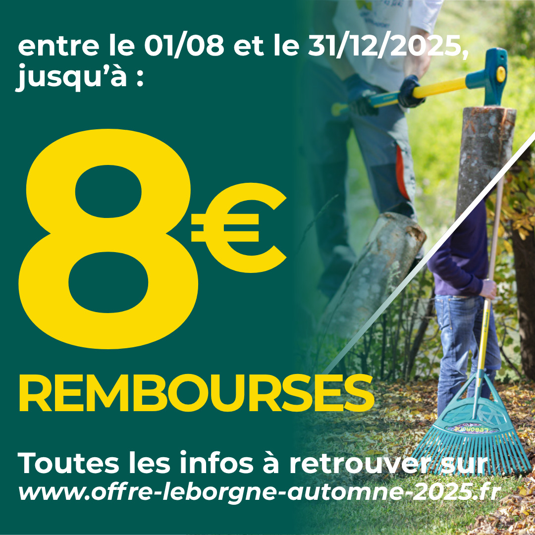 Offre de remboursement Leborgne automne