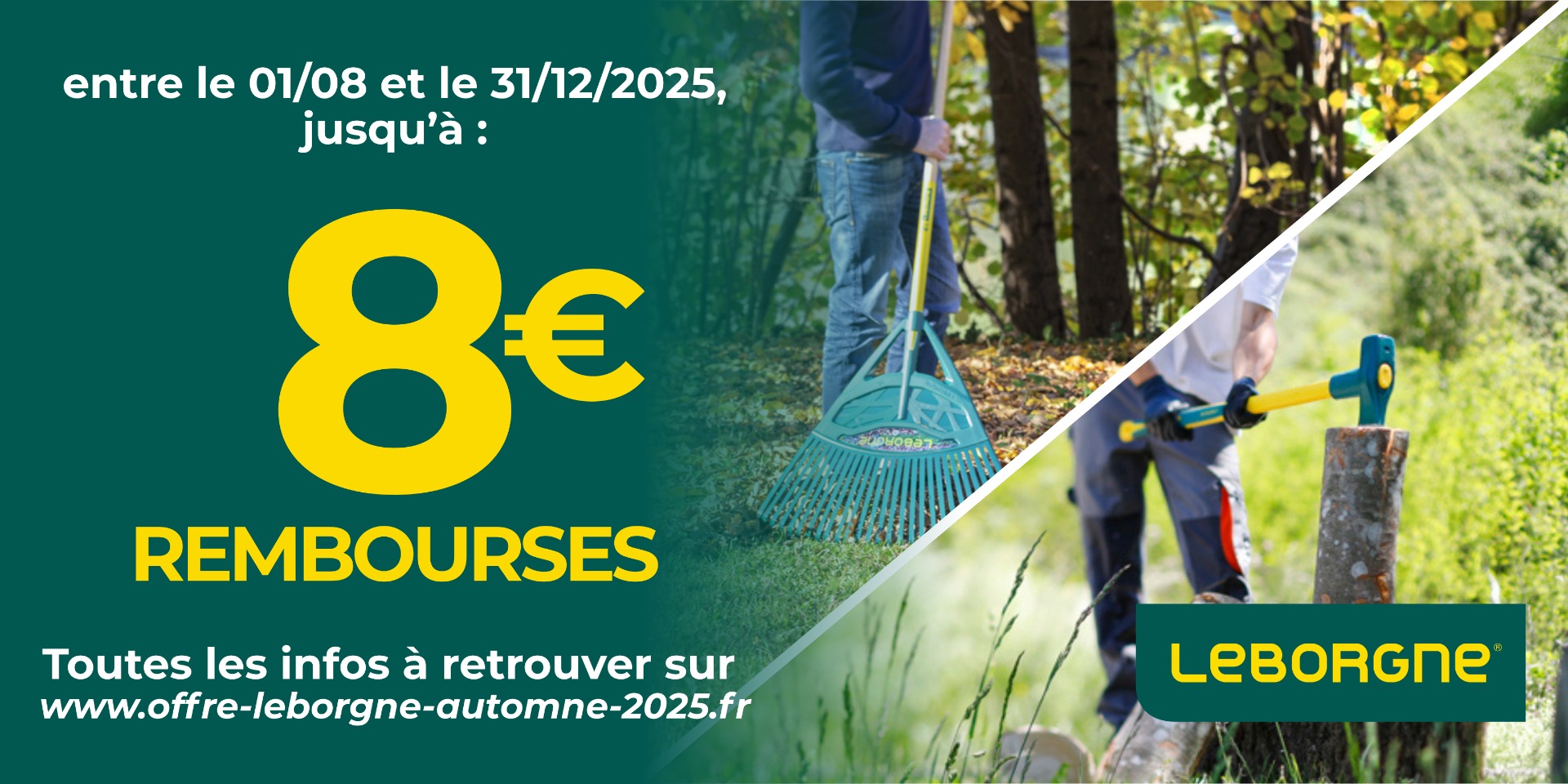Offre de remboursement Leborgne automne