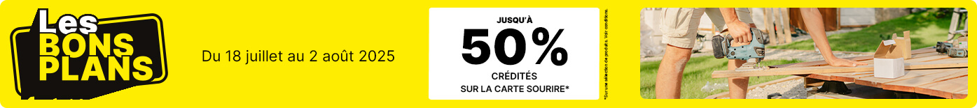 Offre opération BONS PLANS JUILLET