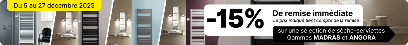 Offre promo sèche-serviettes