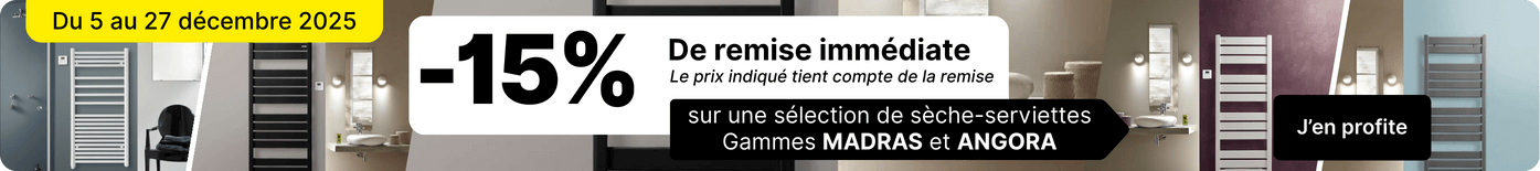 Offre promo sèche-serviettes décembre 2025