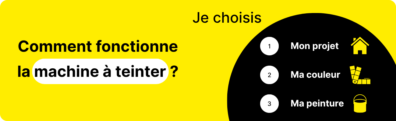 Comment fonctionne la machine à teinter