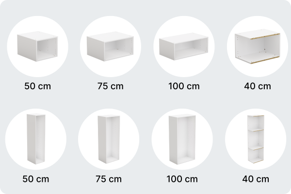 Votre projet dressing sur-mesure caissons et colonnes