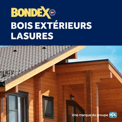La gamme de lasures pour bois extérieur BONDEX