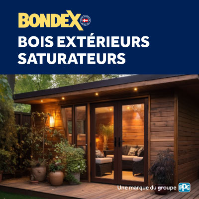La gamme de saturateurs pour bois extérieur BONDEX