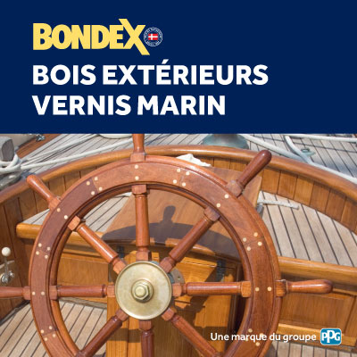 La gamme de vernis marin pour bois extérieur BONDEX