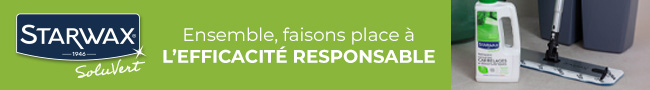 Gamme de nettoyants pour le sol marque STARWAX SOLUVERT