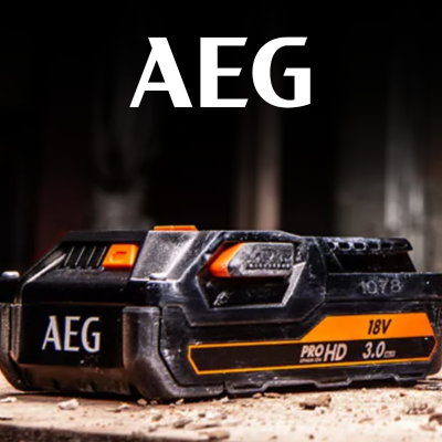 La gamme de batteries et chargeurs AEG