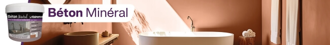 Gamme RESINENCE Béton Minéral de décoration et rénovation