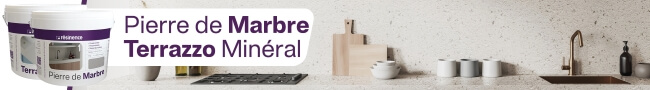 Gamme Pierre de marbre et Terrazzo minéral RESINENCE