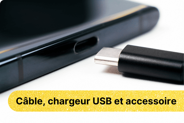 C&acirc;bles, chargeurs USB et accessoires