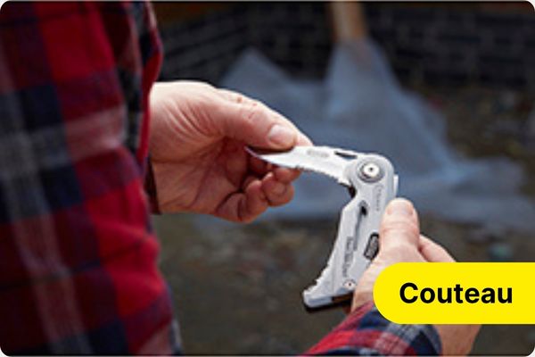 Cutter, lame, ciseau et couteau