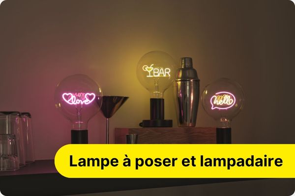 Lampes &agrave; poser et lampadaires
