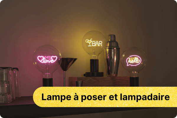 Lampes &agrave; poser et lampadaires