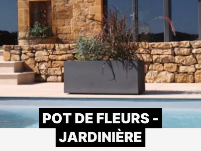 Pot de fleurs et jardinière