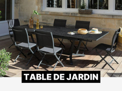 Table de jardin