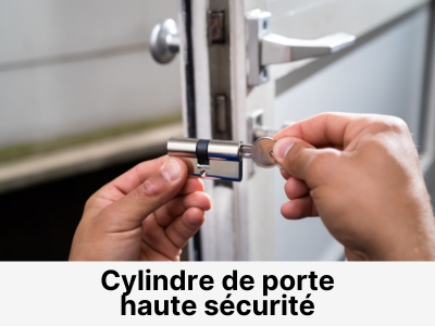 Cylindre de porte haute sécurité