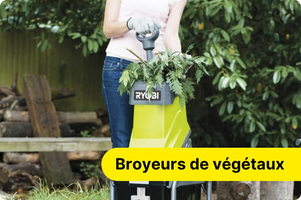 broyeurs de branches et vegetaux