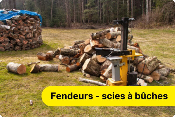 fendeurs ou scies &agrave; b&ucirc;ches 