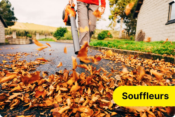 Souffleur et aspirateur-souffleur &eacute;lectriques, sur batterie ou thermiques