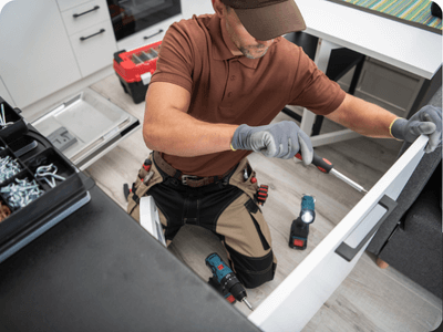 installation de cuisine