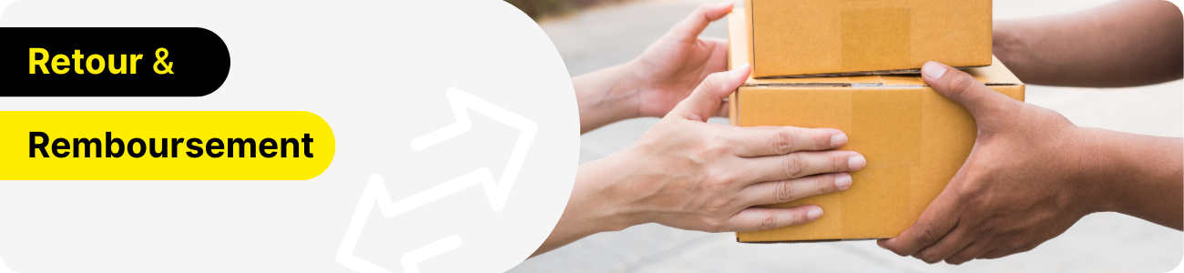 retour et remboursement