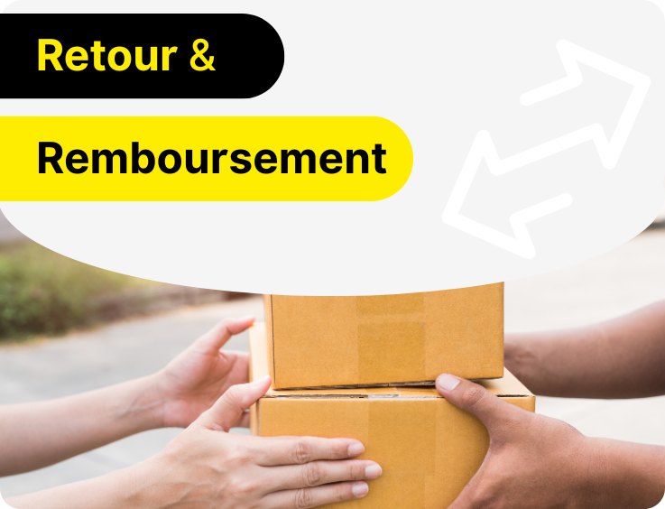 retour et remboursement