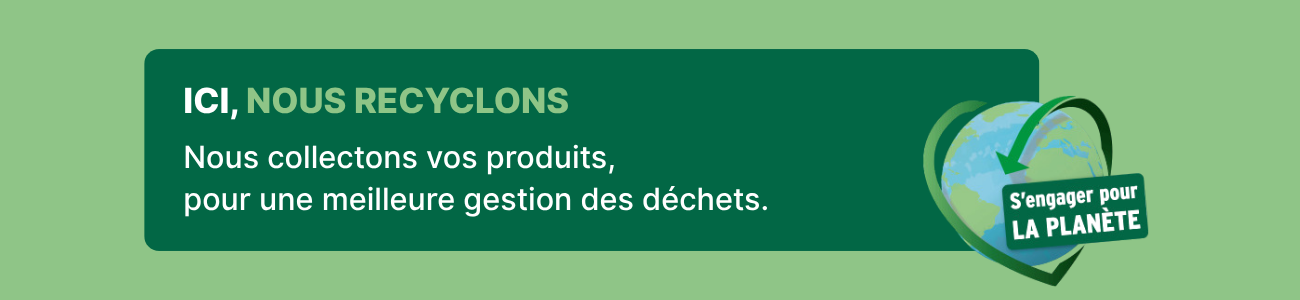 recyclez vos produits