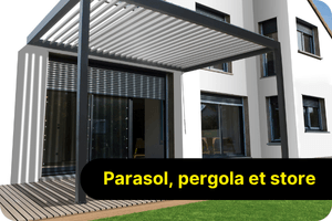 Parasol - Pergola - Store - Kiosque