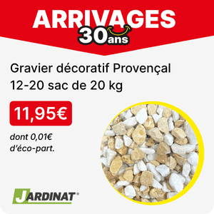 Gravier d&eacute;coratif Proven&ccedil;al 12-20 sac de 20 kg - JARDINAT