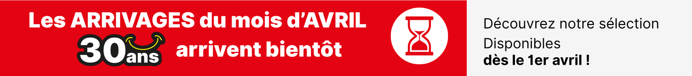 les arrivages d'avril arrivent !