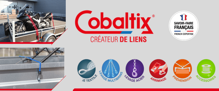 corde sandow chaine arrimage Marque COBALTIX
