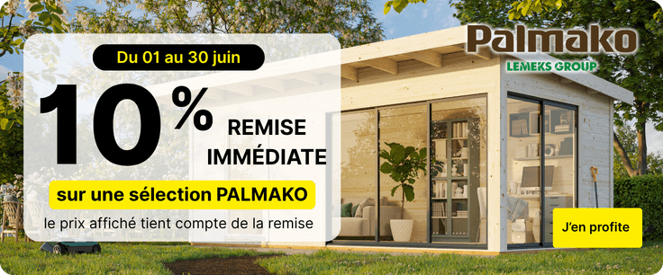 remise 10% sur une sélection PALMAKO