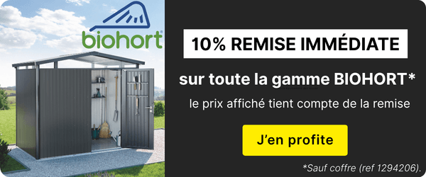 remise 10% sur les abris BIOHORT