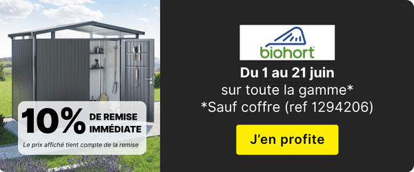 remise 10% sur une s&eacute;lection BIOHORT