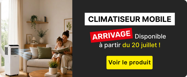 Climatiseur mobile monobloc 7000 BTU - EUREM