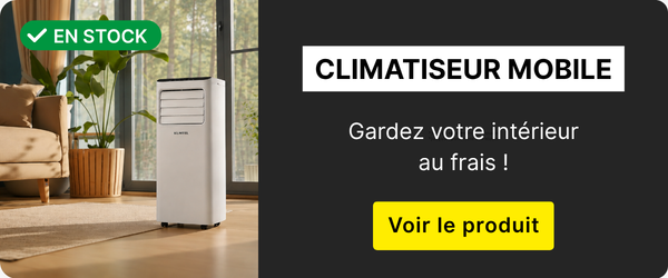 Climatiseur mobile monobloc 7000 BTU - EUREM